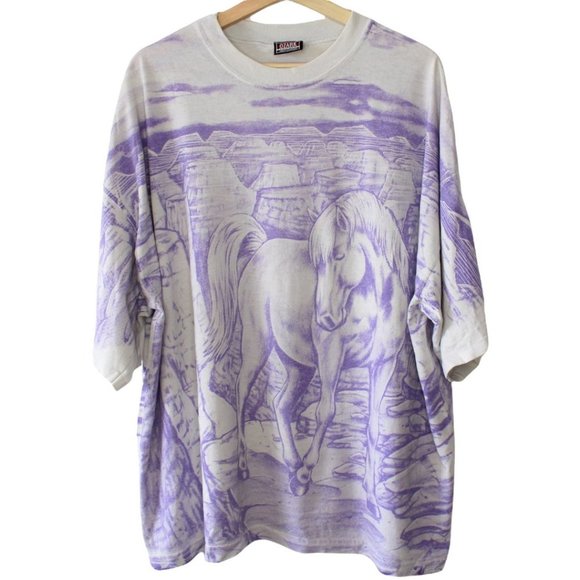Ozark Other - L259 Vintage Ozark Mountain Horse Majestic Purple